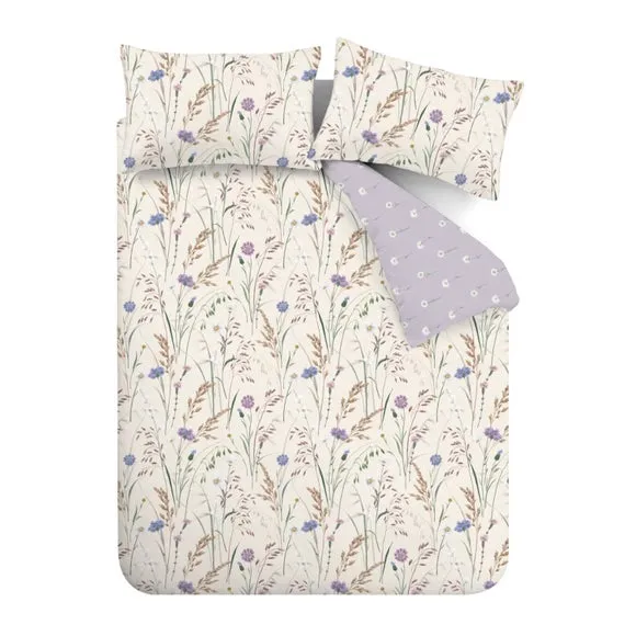 Catherine Lansfield Grasmere Floral Reversible Duvet Cover & Pillowcase Set 6