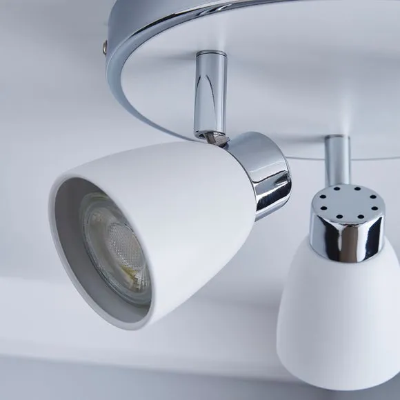 Alto 3 Light Semi Flush Spotlight 3