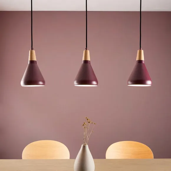 Wolston 3 Light Adjustable Diner Ceiling Light 1