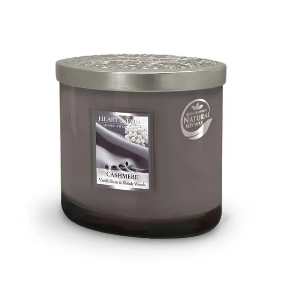 Heart and Home Ellipse Cashmere Multi Wick Candle 3