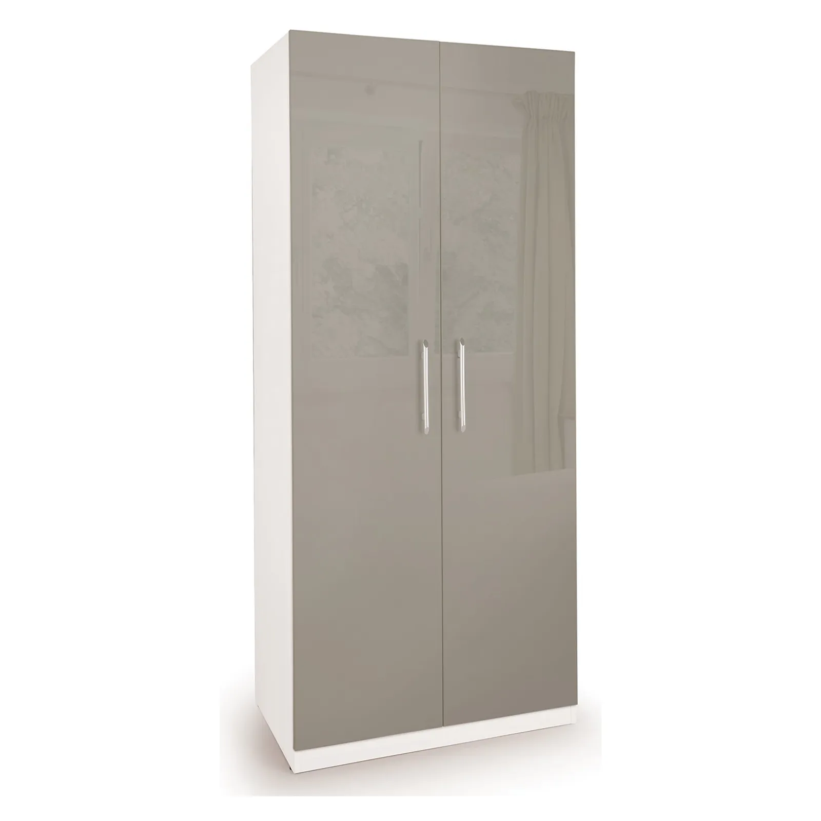 Bayswater 2 Door Wardrobe White