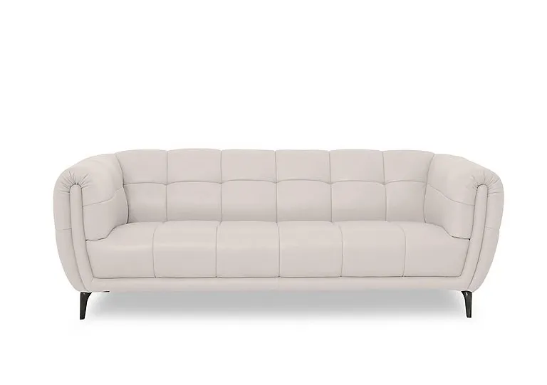 Sienna Leather 3 Seater Sofa
