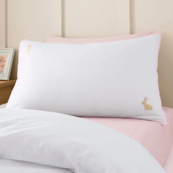 Embroidered Bunnies 100% Cotton Quilt Cover & Pillowcase Set 2