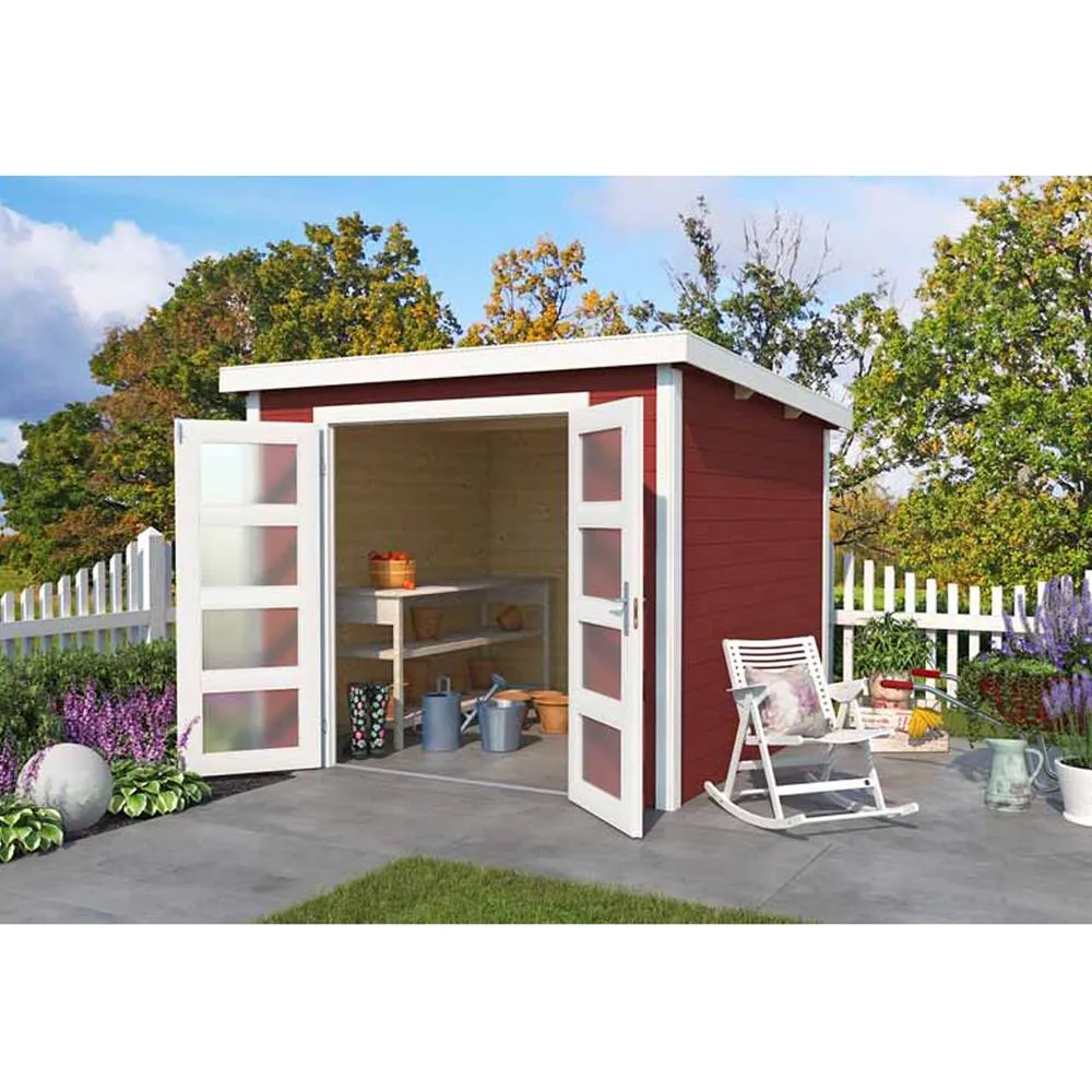 Lasita Maja Ltd Zambezi 3-Log Cabin, Garden Room, Home Office - L270xW224.6xH210.9 cm in Natural 5