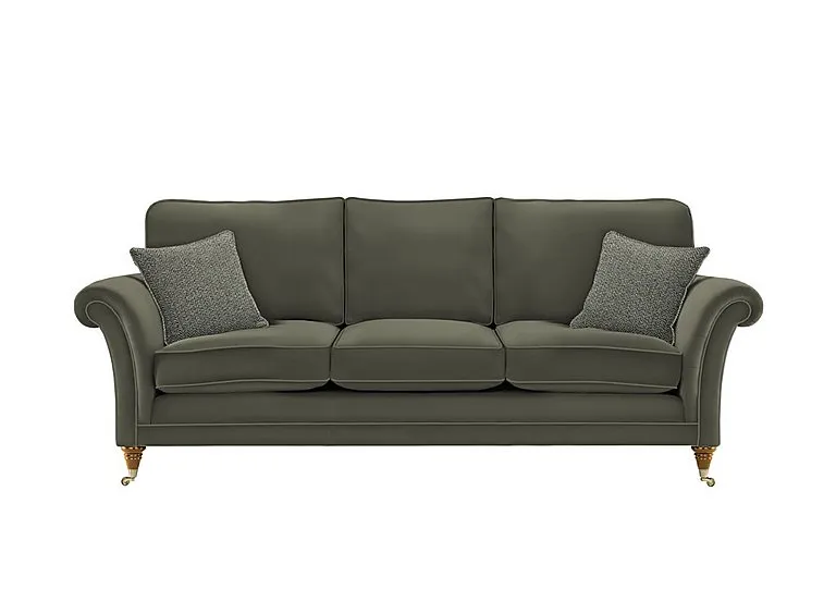 Burghley Grand Leather Sofa