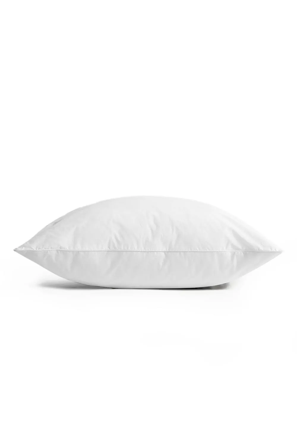 CHRISTY Classic Filled Hollowfibre Soft Medium Square Pillow in White 2