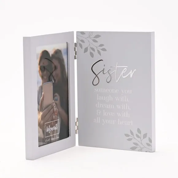 Moments Sister Grey Photo Frame 3