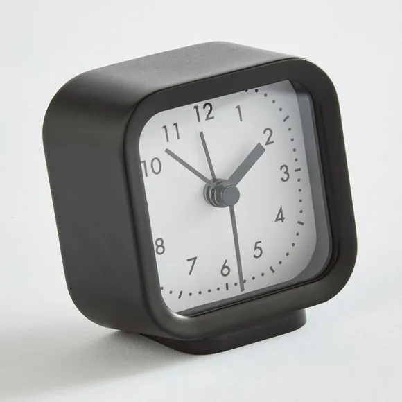 Square Analogue Alarm Clock 3