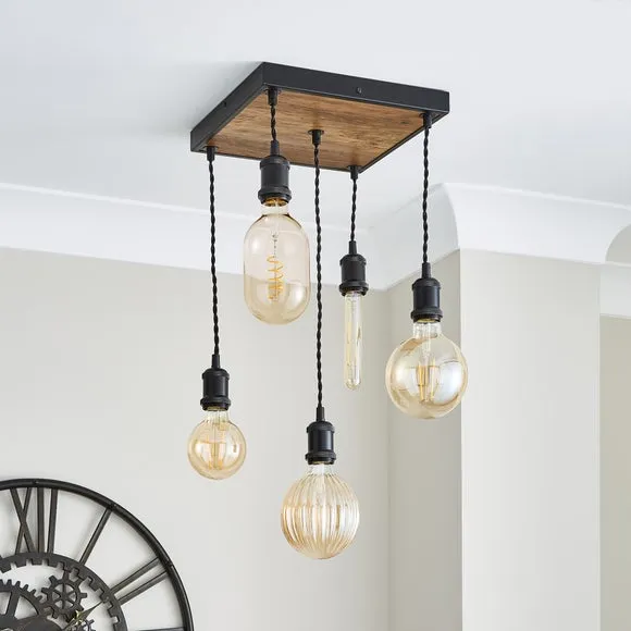 Fulton 5 Light Cluster Ceiling Light 2