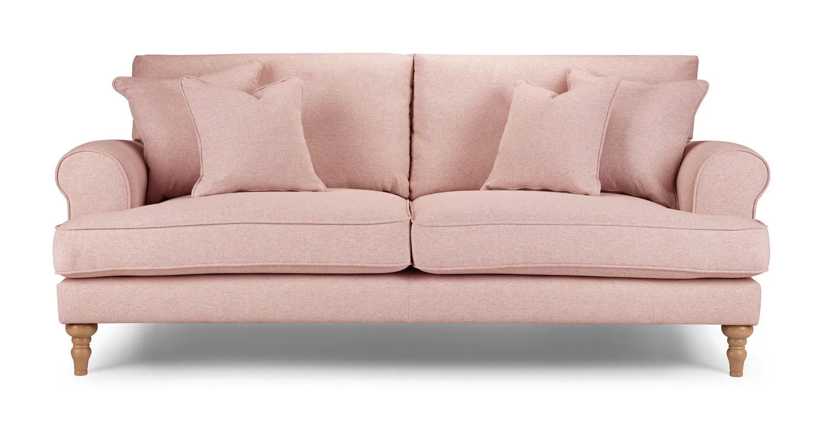 The Great Sofa Company Margot Medium Sofa Faro Soft Pink 3