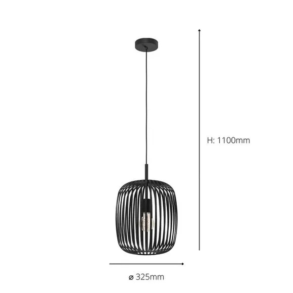 EGLO Romazzina Industrial Adjustable Pendant Light 5