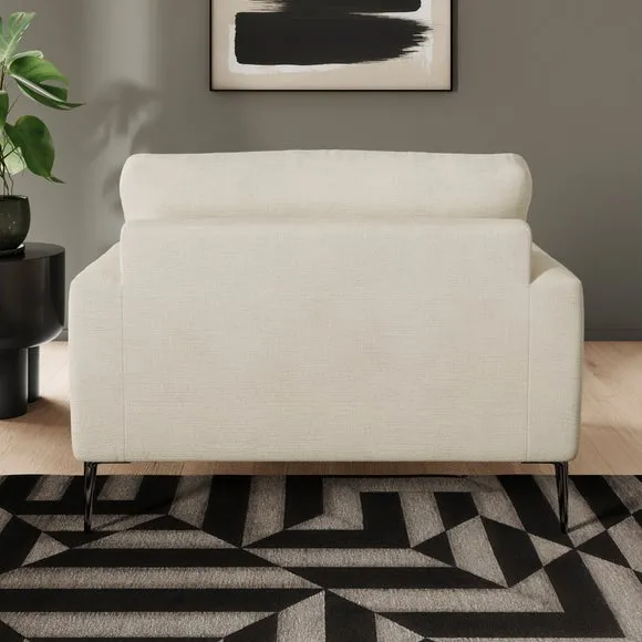 Lawson Chunky Tonal Weave Snuggle Chair 3