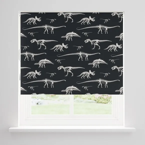 Fossil Forager Blackout Black Roller Blind 3