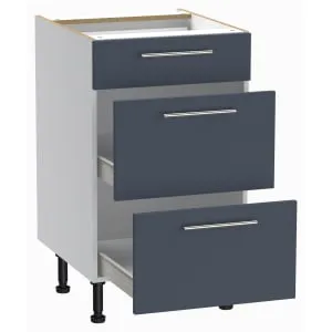 Wickes Orlando Marine Blue Drawer Unit - 500mm 2