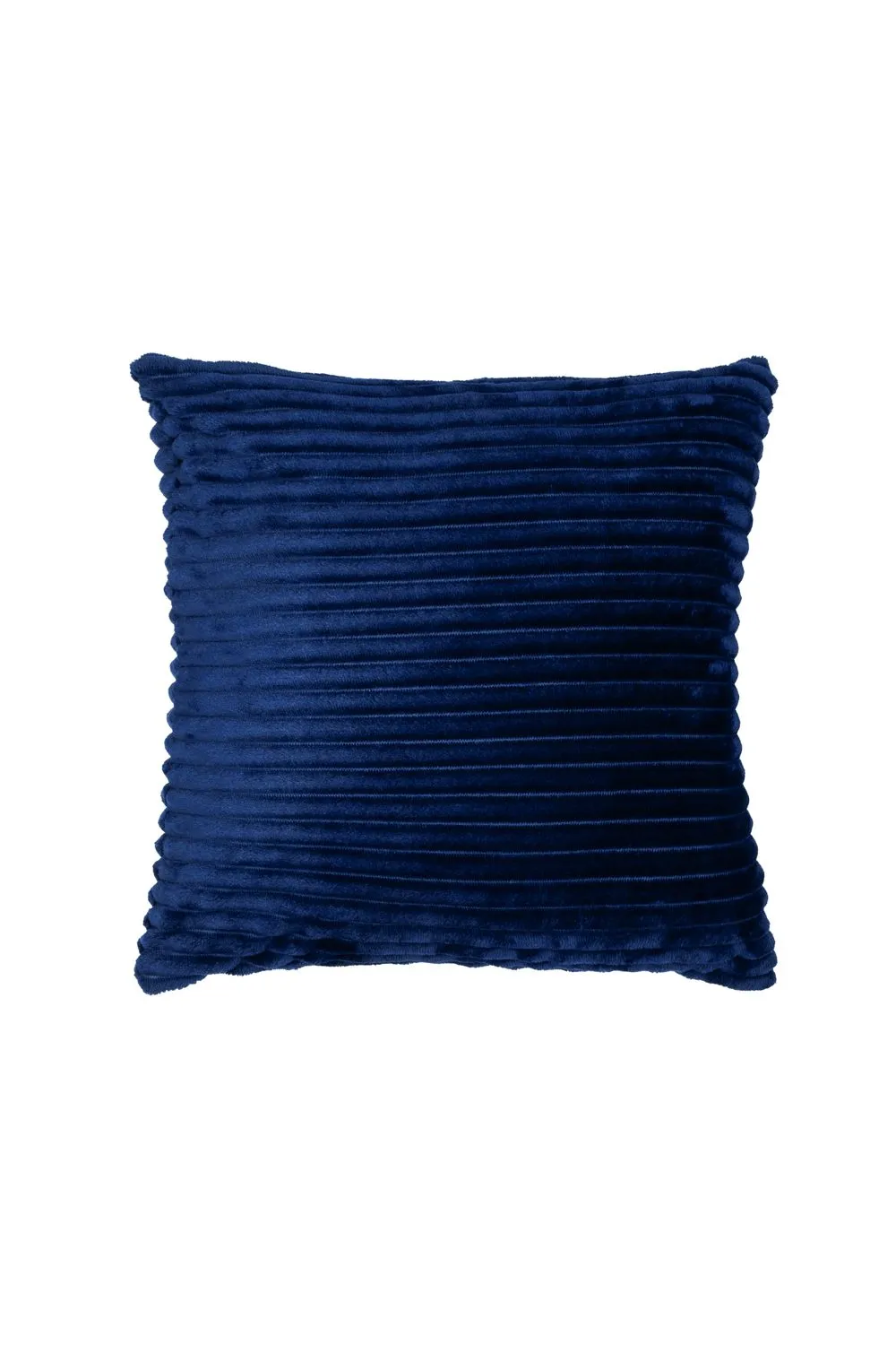 BHS Luxury Ribbon Velvet Cushion in Navy 2