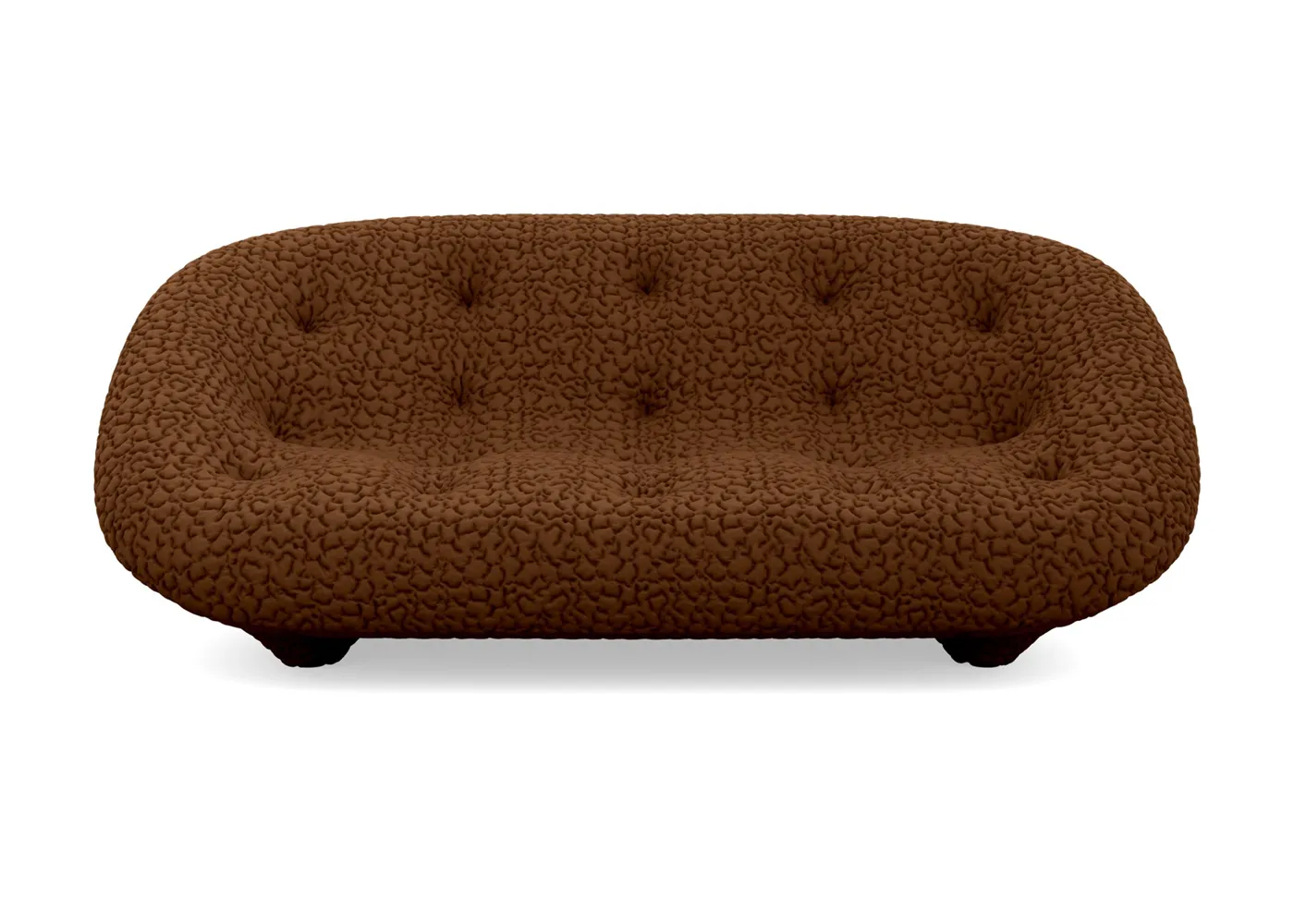 Heal's Ploum Medium High Back Sofa Moby Chocolat