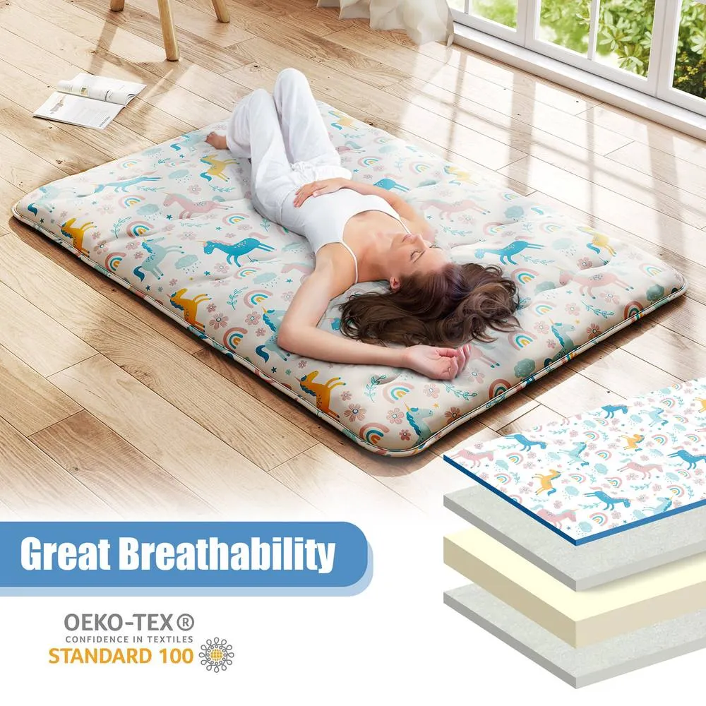 Costway King Size Japanese Floor Futon Mattress 190x135x10cm 5