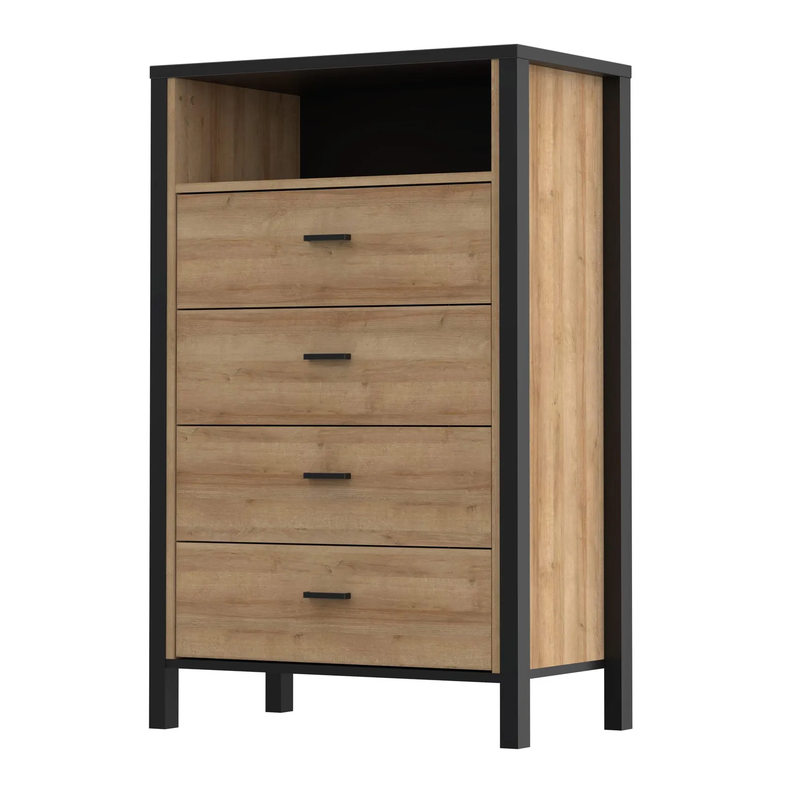 Furniture To Go High Rock Chest of Drawers in Black 3