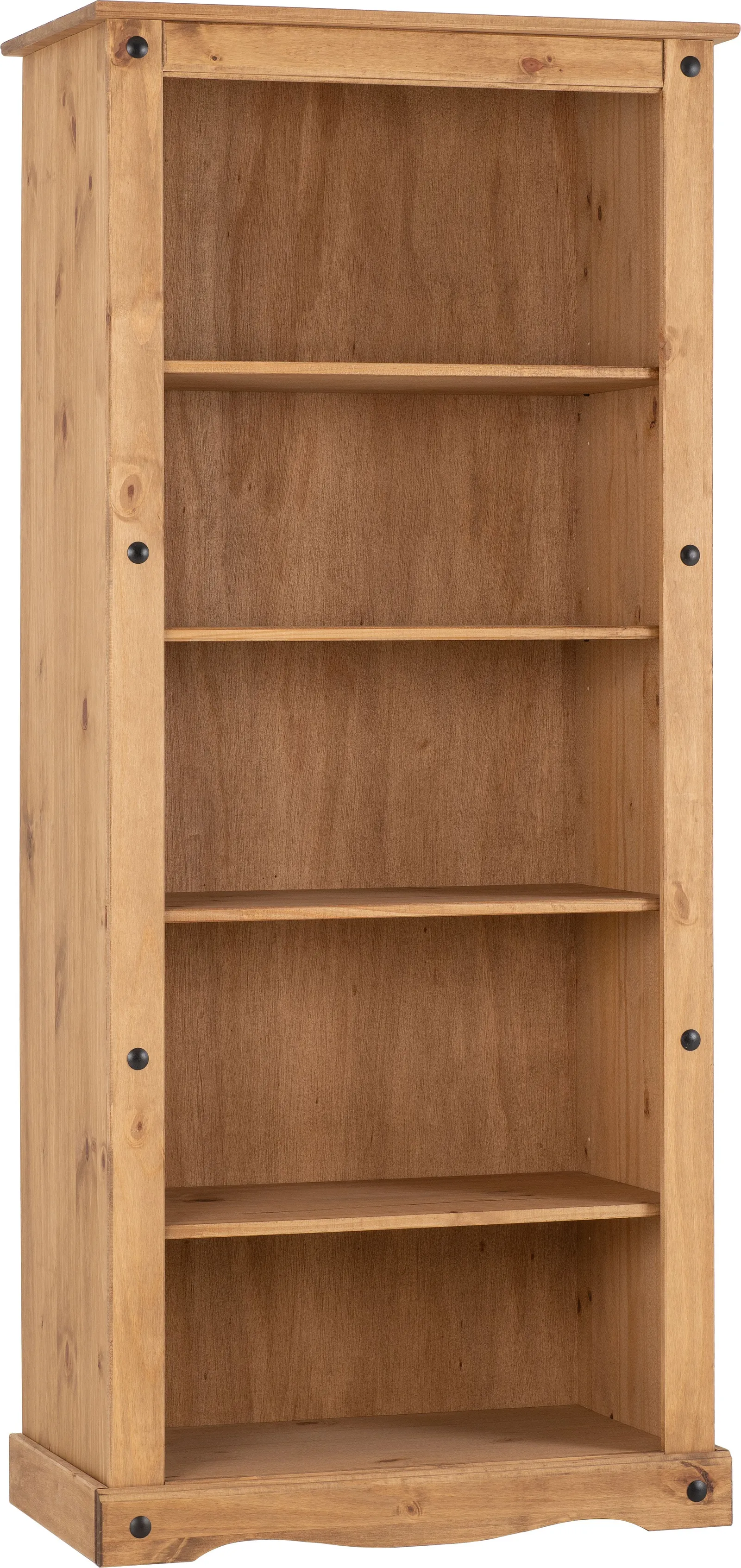Seconique Corona Tall Bookcase in Natural 5