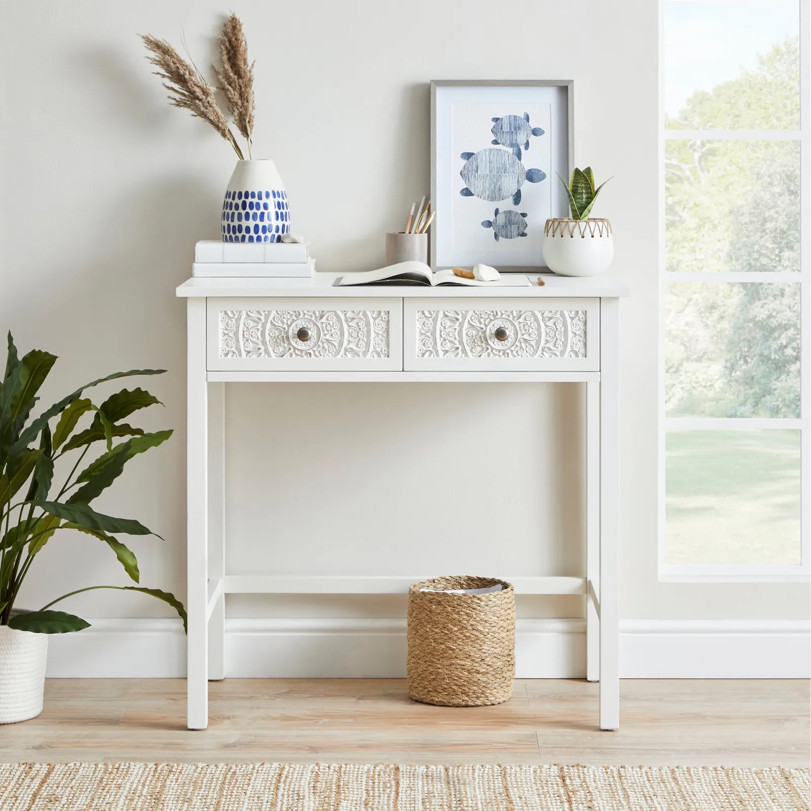 Samira Desk White