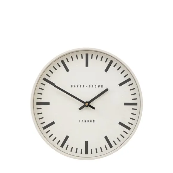 Cedar & Sage Claremont Round Wall Clock