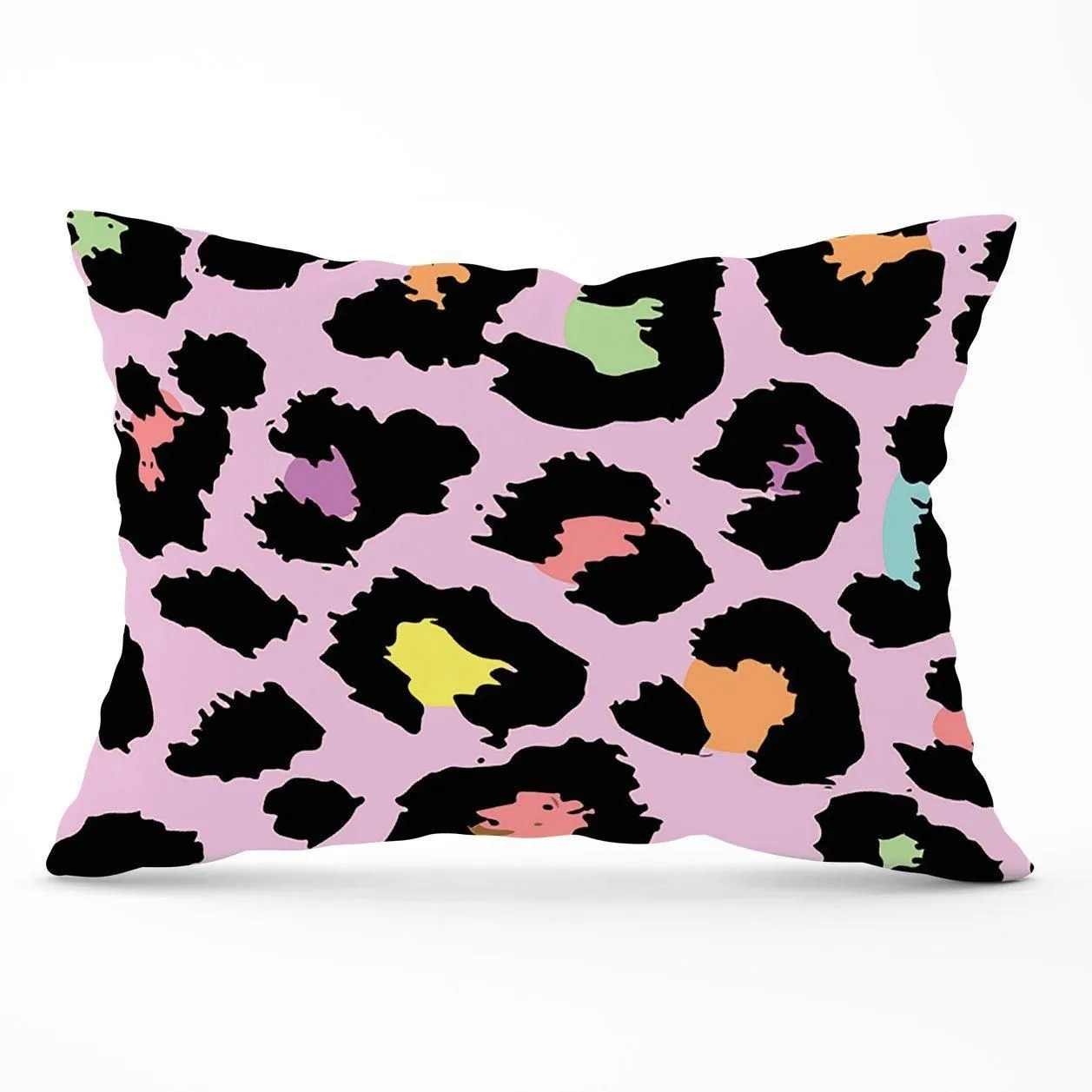 Warren Reed - Designer Pink Leopard Print Cushions