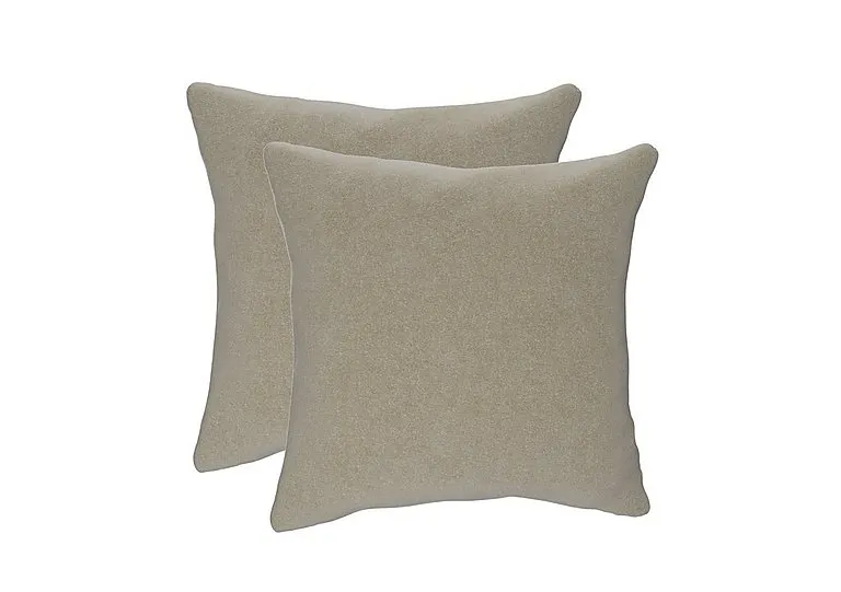Pair of Large Scatter Cushions - Quiet Fawn
