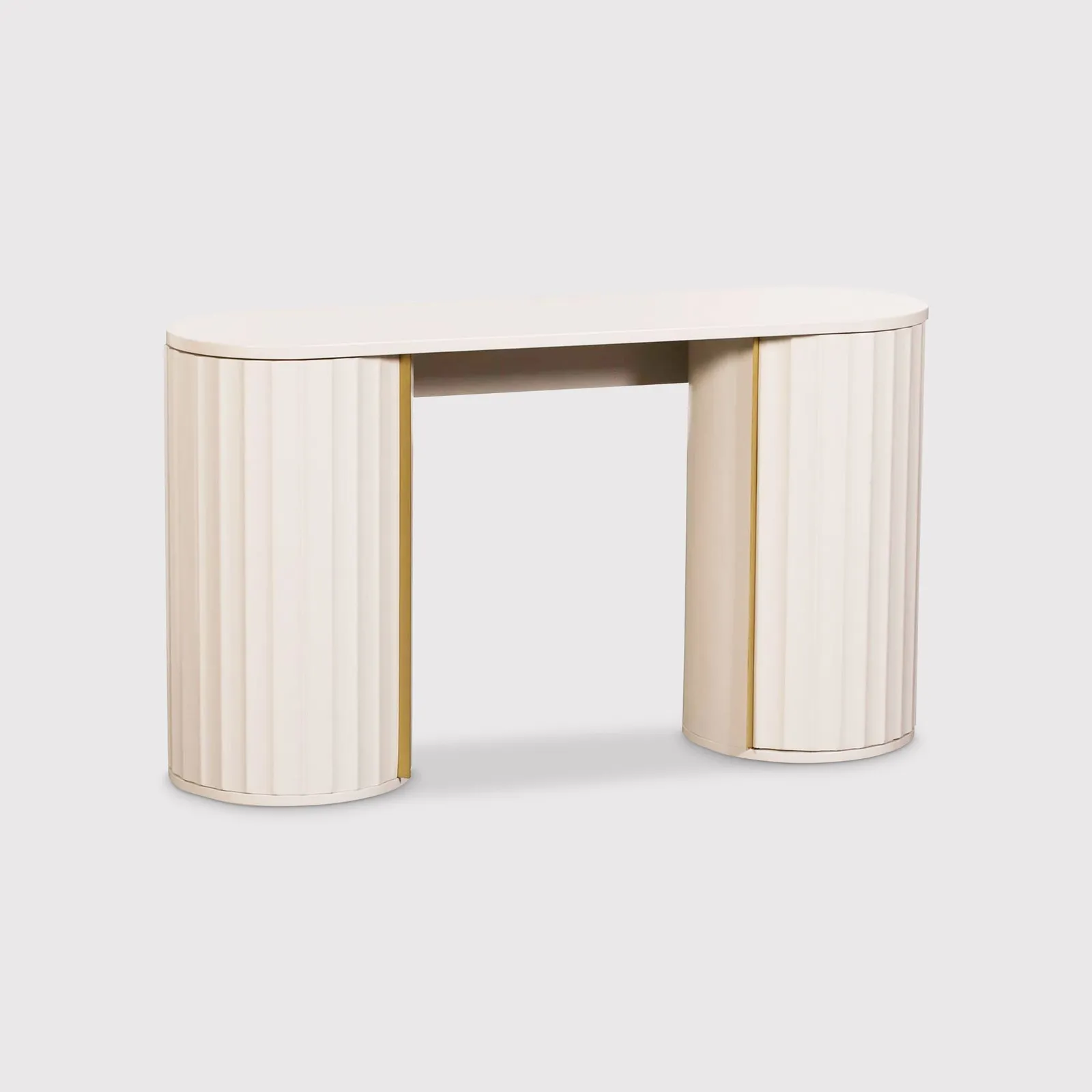 Lucia Dressing Table, Neutral Wood | Barker & Stonehouse