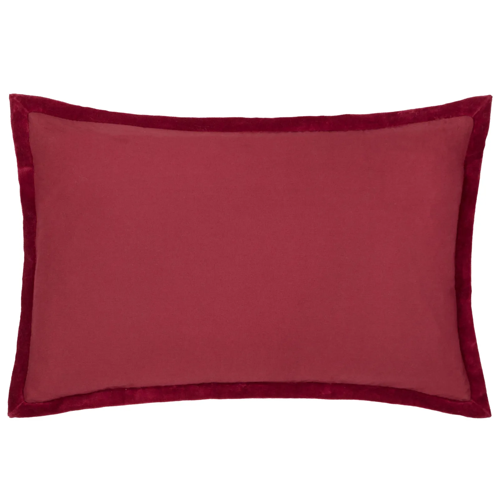 Paoletti Winter Noel Embroidered Polyester Filled Cushion in Red 2