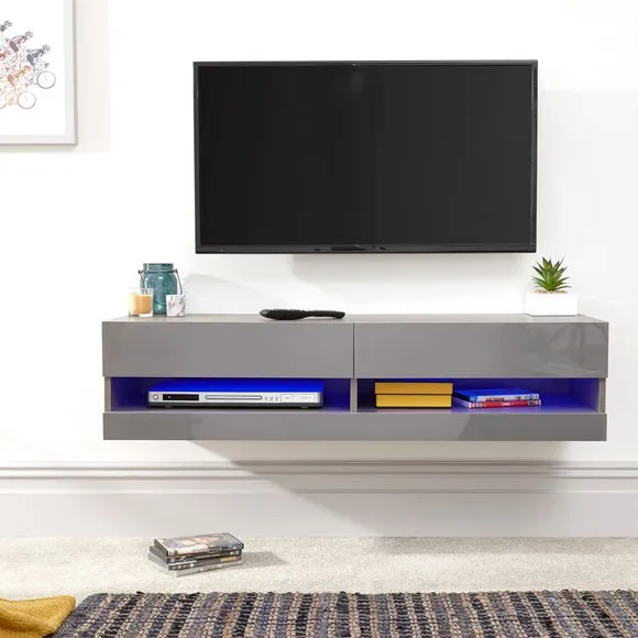 Galicia LED Floating Wall TV Unit for TVs up to 55" 4