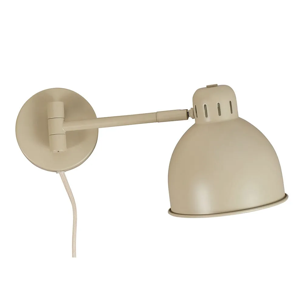 Heal's Spencer Metal Wall Lamp Putty 2