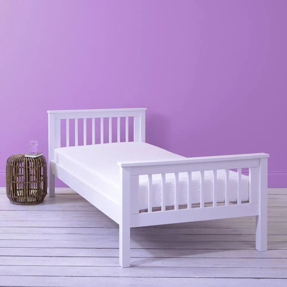 Nöa and Nani Otta Single Mattress Hypoallergenic High Density Foam in White 2