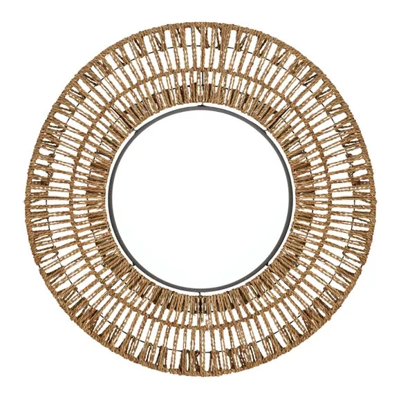 Seagrass Round Wall Mirror 3