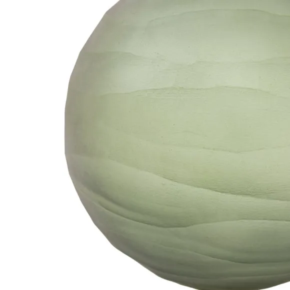 Cedar & Sage Bevelled Glass Globe Vase 4
