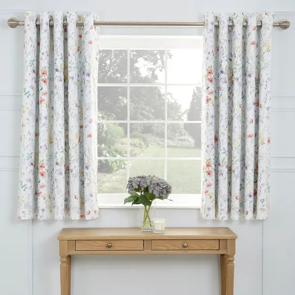 Dorma Botanical Wildflower Blackout Eyelet Curtains 2
