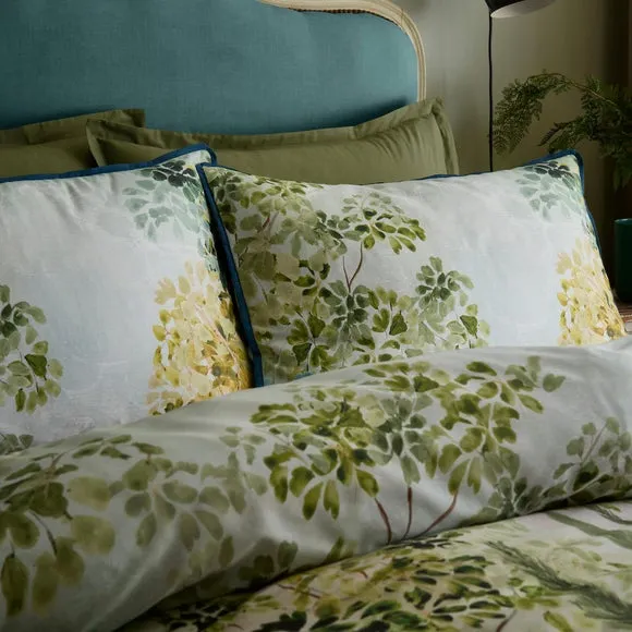 Soiree Hidden Garden 100% Cotton Duvet Cover & Pillowcase Set 4