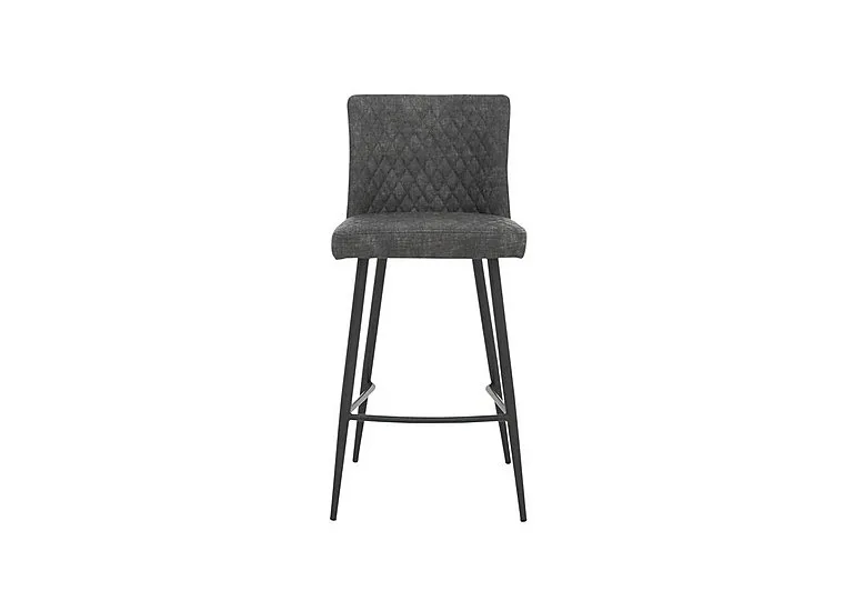 Earth Upholstered Bar Stool - Graphite