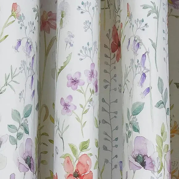 Dorma Wildflower Blackout Pencil Pleat Curtains 2