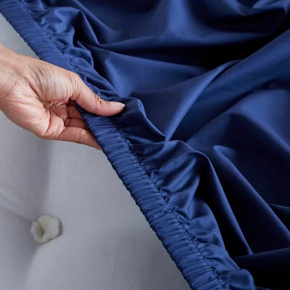 100% Egyptian Cotton 220 Thread Count True Grip® Fitted Sheet 6