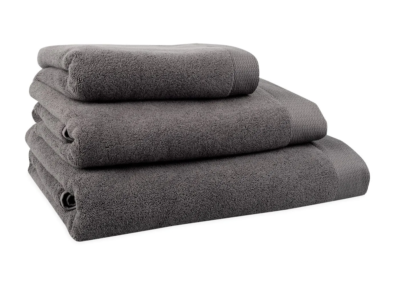 Heal's Spa Hand Towel Charcoal