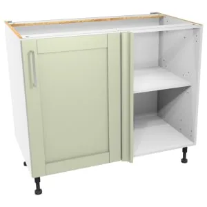 Wickes Ohio Sage Shaker Corner Base Unit - 1000mm