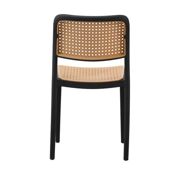 Fusion Living Plastic Cafe Dining Chair 6
