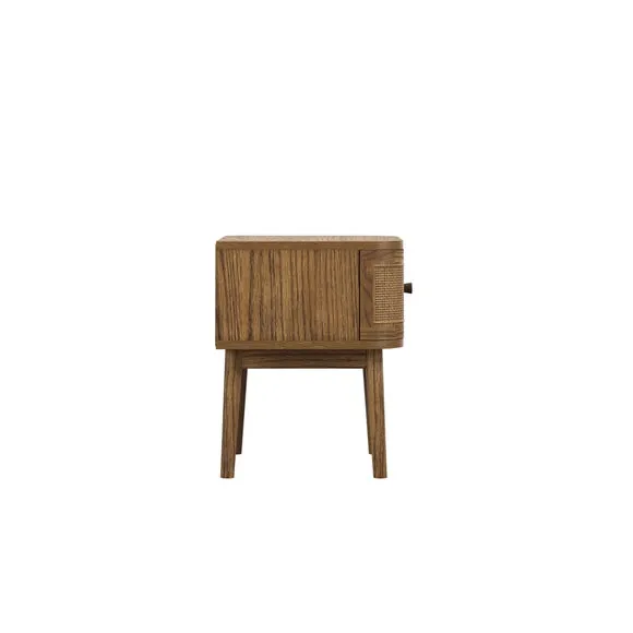 Callie Bedside Table, Smoked 5