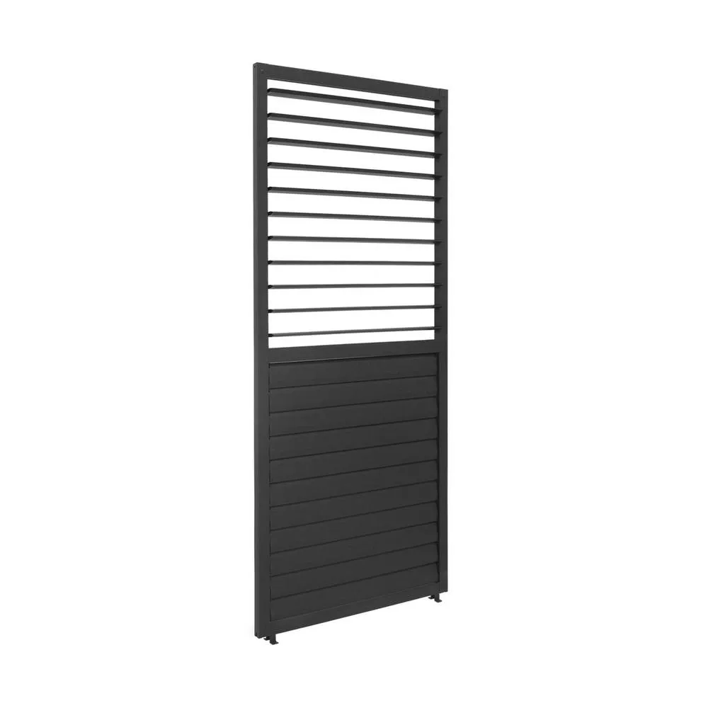 sweeek Adjustable louver panel 100cm for Triomphe pergola 3x3m V2 4x3m 6x3m in Dark Grey 5