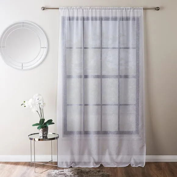 Luxe Texture Slot Top Voile Panel 4