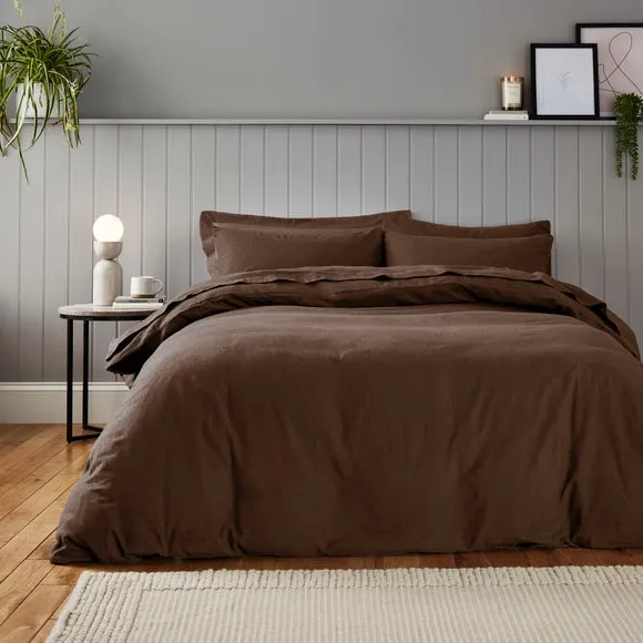 Soft & Cosy Luxury 100% Brushed Cotton Standard Pillowcase Pair 2