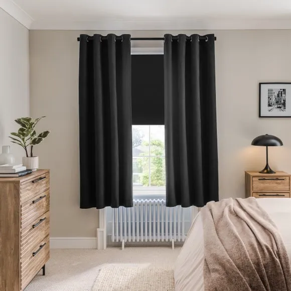 Luna Simply Fit Blackout Roller Blind 5