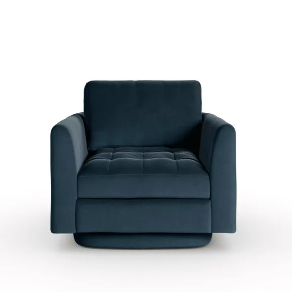 Max Velvet Swivel Chair 6
