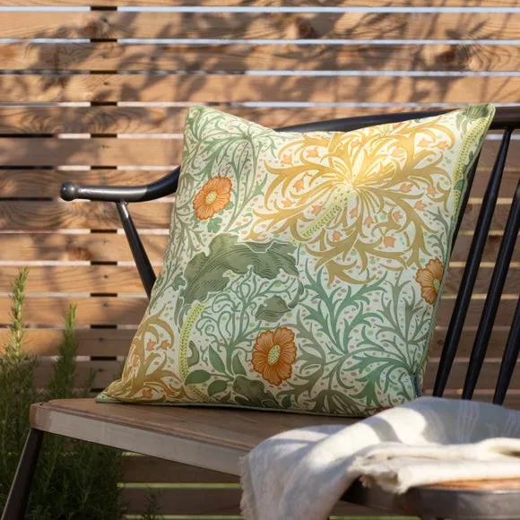 Morris & Co. Seaweed Outdoor Square Cushion 1