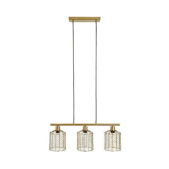 Siena 3 Light Diner Ceiling Light 5